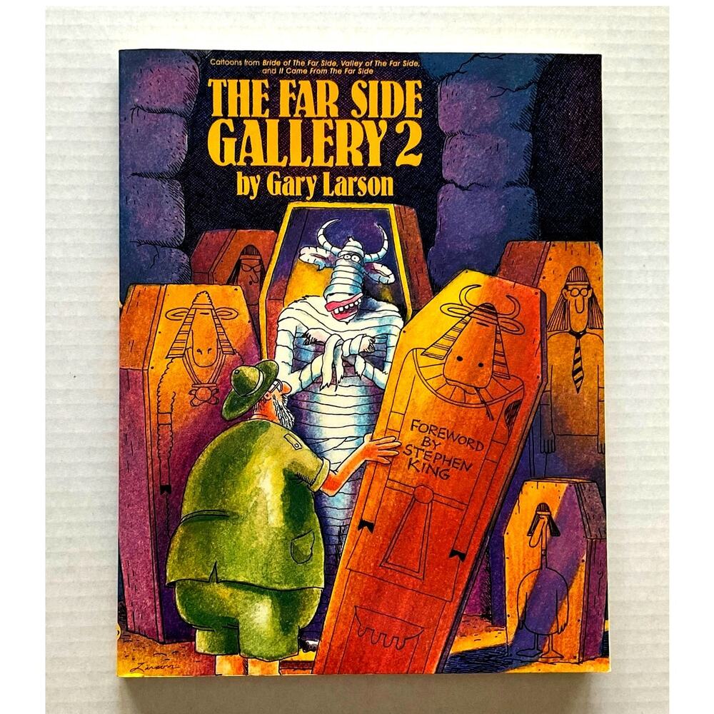 The Far Side Gallery 2 Book Vintage Gary Larson EUC